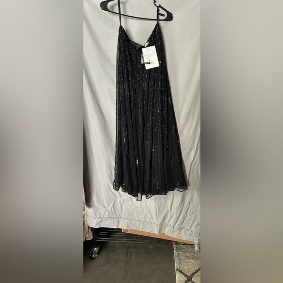 Mac Duggal R5702 NWT LONG SEQUIN EMBELLISHED CHIFFON EVENING SKIRT - Picture 4 of 6